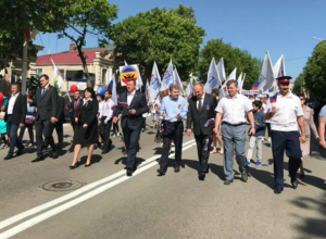 В Новочеркасске отметили Первомай В Новочеркасске отметили Первомай