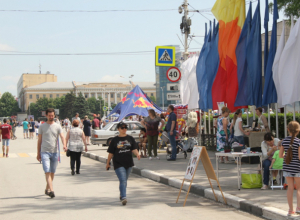 В Новочеркасске отметили День города В Новочеркасске отметили День города
