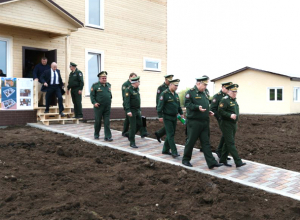 Подрядчик отчитался министерству обороны о готовности объектов новой дивизии под Новочеркасском Подрядчик отчитался министерству обороны о готовности объектов новой дивизии под Новочеркасском