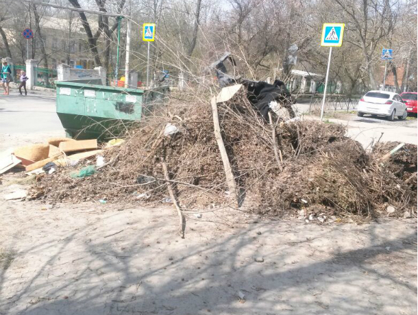 Огромные мусорные кучи растут как грибы в Новочеркасске Огромные мусорные кучи растут как грибы в Новочеркасске