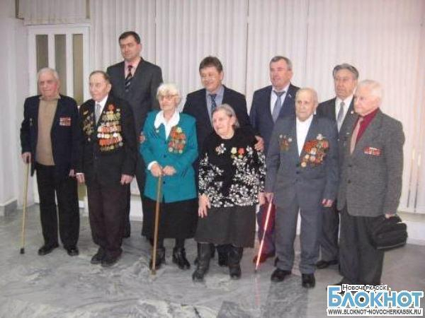 В Новочеркасске поздравили участников Сталинградской битвы