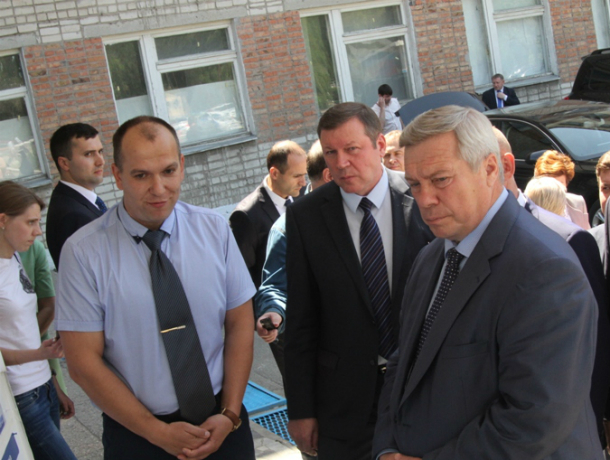 Губернатор Ростовской области Василий Голубев посетил Новочеркасск с рабочим визитом